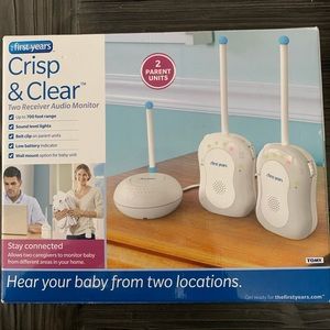 The First Years Two Receiver Audio Monitor